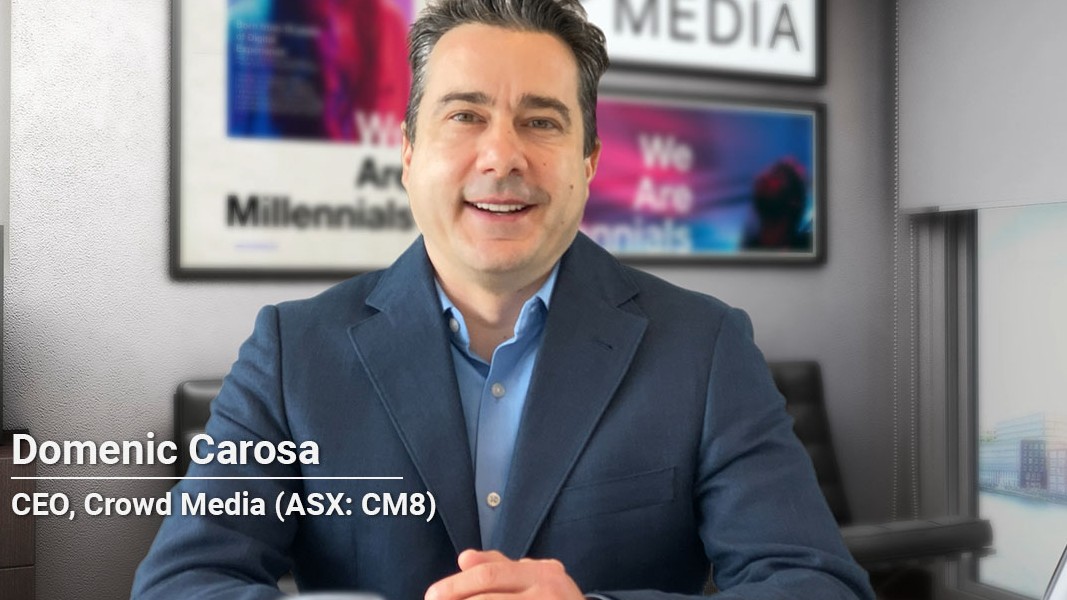 Watch: Q&A With Crowd Media CEO, Domenic Carosa