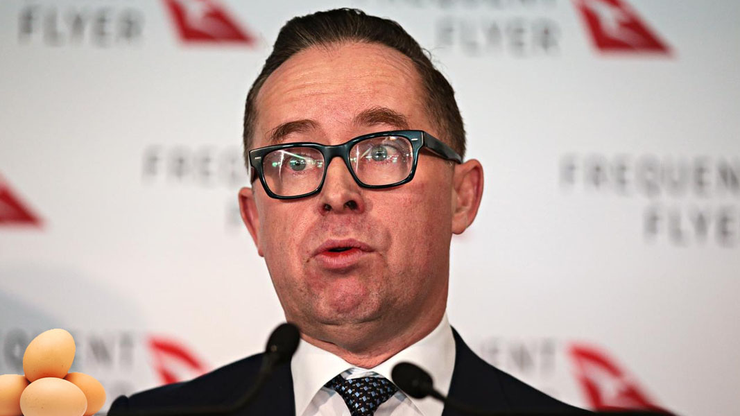 Qantas CEO’s egged on by Rex as feud gets personal?